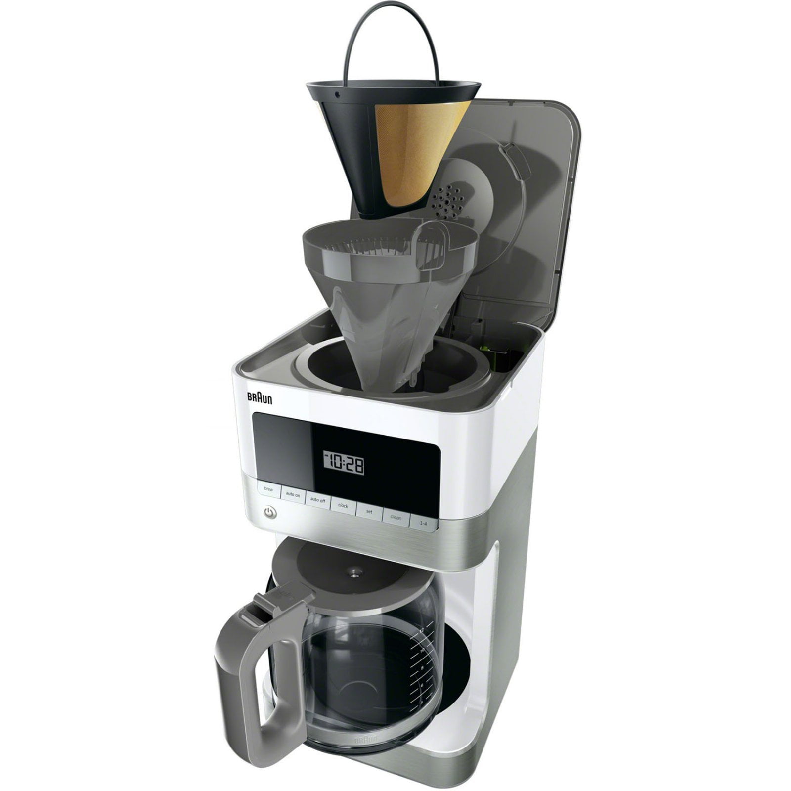 Braun BrewSense, cafetera, para 12 tazas