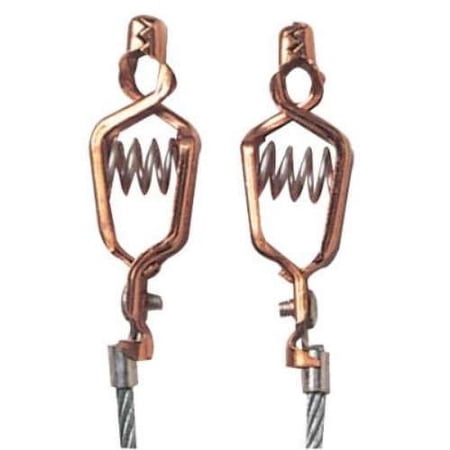UPC: 0697841001824 | Justrite BARE WIRE W/2 ALLGATOR CLIPS 3  LENGTH – 1 EA (400-08500)