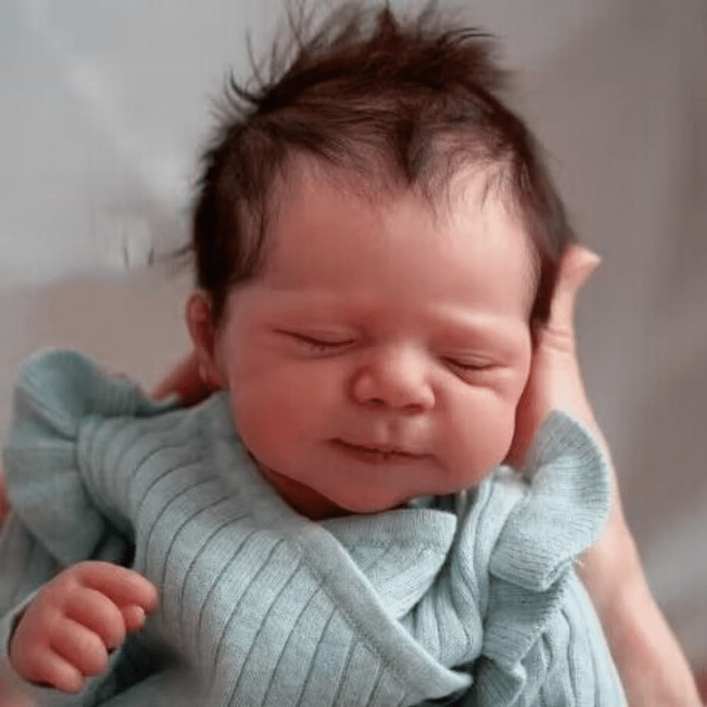 Lifelike Reborn Baby Dolls 18 Inch Realistic Newborn Sleeping Baby Dolls That Look Real Preemie Babies Alive Soft Silicone Reborn Infant Dolls