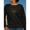 thumbnail image 2 of Fury Animal Slogan Sweatshirt Women -Image by Shutterstock, Female 5X-Large, 2 of 4