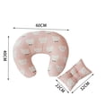 thumbnail image 2 of Almohada de lactancia en U con funda extraíble Sunnimix, 2 of 8