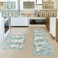 thumbnail image 2 of PEIBang Happy Easter Kitchen Rugs Set of 2,Bunny Rabbits Kitchen Mats Low Profile Floor Mat for Easter Holiday Party Home Decoration, 2 of 6