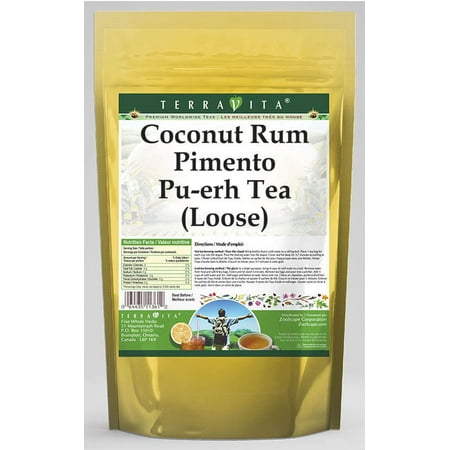 Coconut Rum Pimento Pu-erh Tea (Loose) (4 oz, ZIN:
