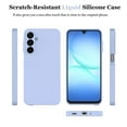 thumbnail image 2 of Cute Galaxy A17 5G Silicone Case for Women - Soft TPU Protective Cover,Rugged Shockproof TPU Bumper, Hard PC Back, Military-Grade Drop Slim Fit for Samsung Galaxy A17 5G 2025, Purple, 2 of 7