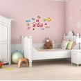 thumbnail image 3 of Be In Love Beautiful School Of Fish Mermaid Dolphin Colorful Fish Salt Water Princess Creatures Seahorse Queen Sweet Unicorn Lovely Dream Holiday Decorating Wall Decal Sticker - Size: 30 In X 18 In, 3 of 5