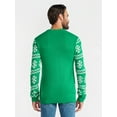 thumbnail image 3 of Snoopy Men's and Big Men's Christmas Lights Holiday Sweater, Sizes S-3XL, 3 of 5