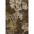thumbnail image 2 of Addison Rugs Mayfield Premium Machine Washable Transitional Floral Chocolate Rectangle Rug, 3' x 5', 2 of 6