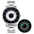 thumbnail image 5 of Men s Ultra Thin Watches Men Business Stainless Steel Mesh Belt, 5 of 5