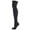 Dark Gray, variant on Diufon Women's Knitted Stockings Trendy Knee Length Thigh High Boot Socks Stretch Warm Solid Color Long Socks