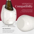 thumbnail image 4 of Enfriador de Vino Cubeta Homeries Mármol Brillante Blanco 750 ml, 4 of 9