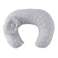thumbnail image 1 of Almohada y localizador de lactancia para bebé, almohada de cuidado y soporte para bebé en forma de U lavable a máquina, localizador de cabeza de recompensa, 1 of 5