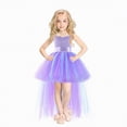 thumbnail image 1 of NIEWTR Robe Tutu à Ruban pour Bébé Fille Robe de Fête d'Anniversaire pour Tout-Petit Robe de Princesse de Mariage en Tulle (Violet, 8-10 Ans), 1 of 6