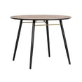 thumbnail image 1 of Mesa Comedor Redonda Onno 100cm Mundo In Desayunador Moderno Onno Nogal, 1 of 8
