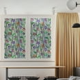 thumbnail image 5 of Privacy Window Film Stained Glass Window Film Non-Adhesive Frosted Glass Film Decorative Static Cling Window Film Cling for Home UV Blocking/Privacy/Heat Insulation, 5 of 8