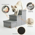 BEDELITE Dog Stairs for Small Medium or Large Dogs, 3 Tiers Dog Steps
