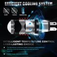 thumbnail image 3 of Faros Led H4 Hb2 9003 Tipo Lupa Para Moto Luz Altas Y Bajas, 3 of 8