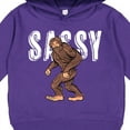 thumbnail image 3 of Inktastic Bigfoot Sassy Happy Sasquatch Toddler Hoodie, 3 of 4
