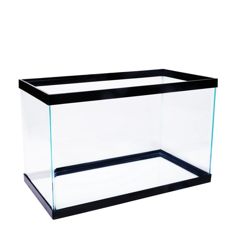 Aqua Culture Aquarium, Glass Starter Fish Tank or Terrarium, 10