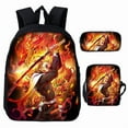 thumbnail image 5 of 3D Demon Slayer Backpack Cartoon Backpack Three-Piece Printing, 5 of 10