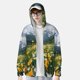 thumbnail image 2 of Fotbe Mountain Daisy Meadow Chaqueta con Protección Solar UPF 50+ para Hombre y Mujer, Camisa con Capucha y Bolsillos-Small, 2 of 7