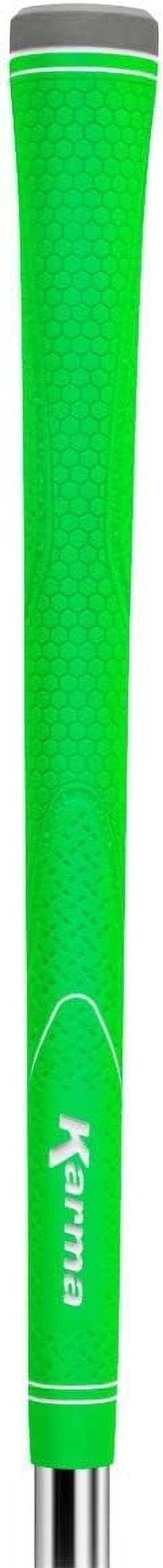 Karma Neion II Green 13 Piece Golf Grip Bundle  for Men, Standard Size