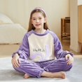 thumbnail image 1 of Ropa para niños, pijamas para niños y niñas, pijamas de felpa con dibujos de dinosaurios para bebés, ropa de dormir cálida de Navidad, ropa de noche para adolescentes de invierno, 1 of 4