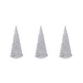 thumbnail image 2 of CuiLiyq 3 PCS Lighted Christmas Tree Figurine, 6.49" Acrylic Holiday Tree Christmas Table Top Decoration with LED, for Centerpieces Window Desk Mantel, 2 of 2