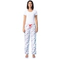 thumbnail image 3 of Fruit of The Loom Women's Fleece Pajama Sleep Pant, Sizes S-3X, 3 of 8