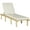 Natural Wood, variant on UPPYL Patio Garden Wooden Chaise Lounge, Outdoor Foldable Sun Lounger Chair with Removable Cushion, Folding Lounger Sun Chair for Garden,Natural Wood