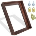 thumbnail image 2 of Canvas Floating Frame, Picture Wall Art Painting Frame Decor for Finished Canvas, Light Oak 20x30 Inch, 2 of 5