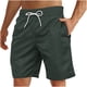 thumbnail image 2 of pstuiky Pantalones cortos casuales para hombre, Pantalones cortos de playa informales con cordón y estampado del Día de la Independencia para hombre con bolsillo Pantalones cortos de golf, 2 of 4