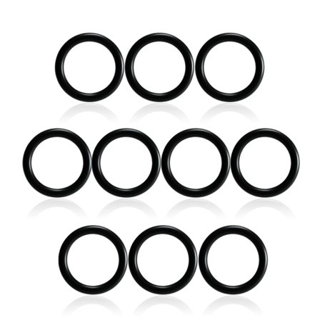 192115 (192115Z, O-130) O-Ring Gasket for Pentair 071131/357161 Drain Plugs（10 PCS）.