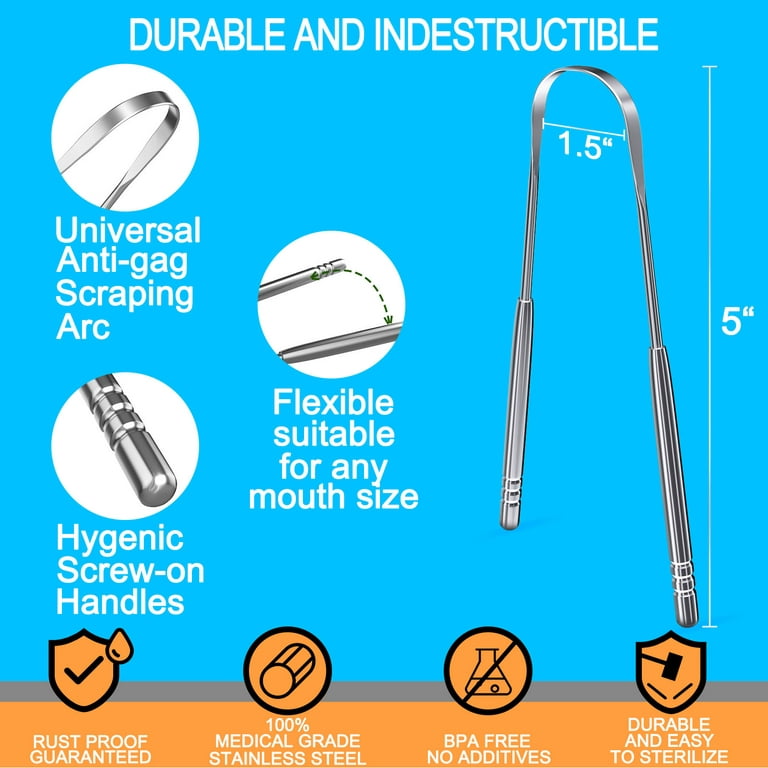 ForPro Senior Tongue Depressors, Large Wax Applicator Sticks, 6 Senior Sized, Non-Sterile, 500-Count