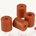 thumbnail image 2 of MasteelfCA 4pcs 16mm Non-stick Silicone Hot Bed Leveling Column High Temperature Solid Spacer Platform Leveler for 3D Printer (Orange), 2 of 8