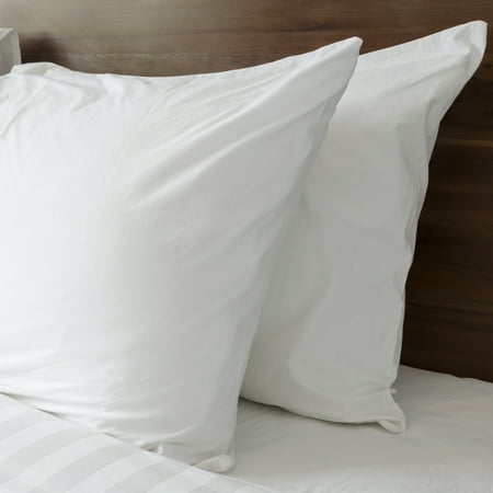 White Microfiber Pillow Case King Size 1 Pair 2 Pcs Walmart Com