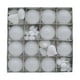 thumbnail image 2 of Bolas Navideñas De Plástico 32 Bolas Navideñas De 6cm Con Forma Especial De Flocado, De Plástico Blanco Con Acabado Aterciopelado Para Decoración De Árboles Y Fiestas Rkxzt, 2 of 7