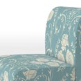 thumbnail image 3 of Designart "Cream Roses on Green" Upholstered Cabin & Lodge Accent Chair and Arm Chair, 3 of 5