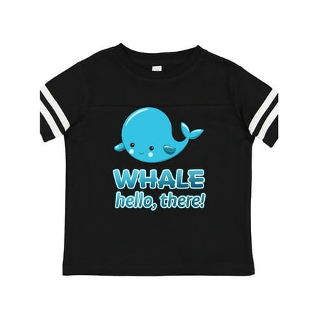 

Inktastic Whale Hello There! Gift Toddler Boy or Toddler Girl T-Shirt