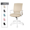 thumbnail image 1 of Silla De Oficina Ergonómica Giratoria Silla De Escritorio Beige, 1 of 12