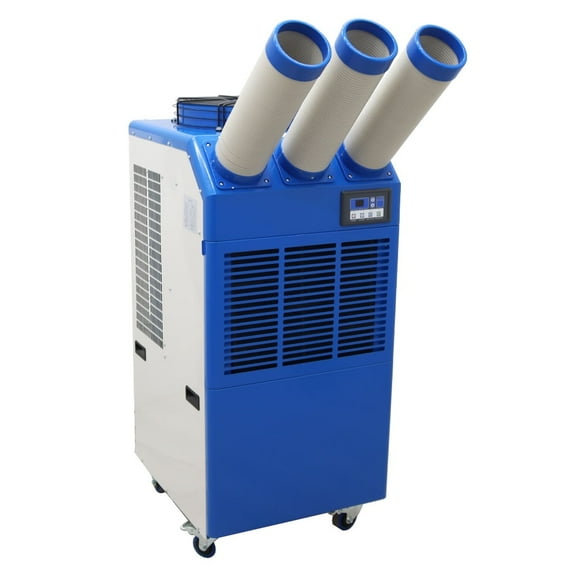Industrial Portable Air Conditioner Mobile Air Conditioner Outdoor Cooling Machine Three-Duct 910m³/H 220V
