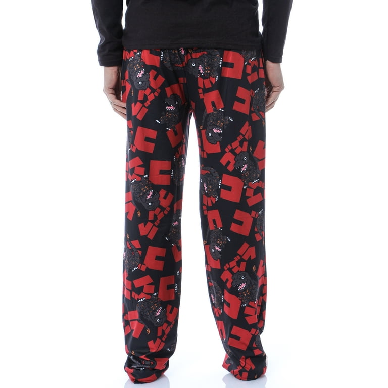 Men's godzilla pajamas deals