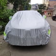 thumbnail image 4 of Universal SUV/Sedan Full Car Covers Outdoor Waterproof Sun Rain Snow Protection UV Car Umbrella Silver S-XXL Auto Case Cover, 4 of 6
