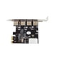 thumbnail image 5 of Methold Tarjeta de expansión PCI-e USB 3,0 de 4 puertos, adaptador de concentrador USB PCI Express, módulo de conversión de 5,0 Gbps, reemplazo de Electrónica miscelánea, 5 of 5