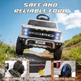 thumbnail image 6 of Ford F150 Electric Car for Kids, 12V Ride on Cars Toys for Toddler with Remote Control, Powered Ride on Car with Bluetooth LED Light, Gift for Boys Girls 3-6, White, 6 of 8