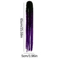 thumbnail image 2 of COM1950s Helmet Wig, Motorcycle Braid Helmet Accessory with Secure Suction Cup and Adhesive, Removable Fake Braid for Adult Helmets, Durable and Easy To Install, Compatible with Various Helmet Types, 2 of 8