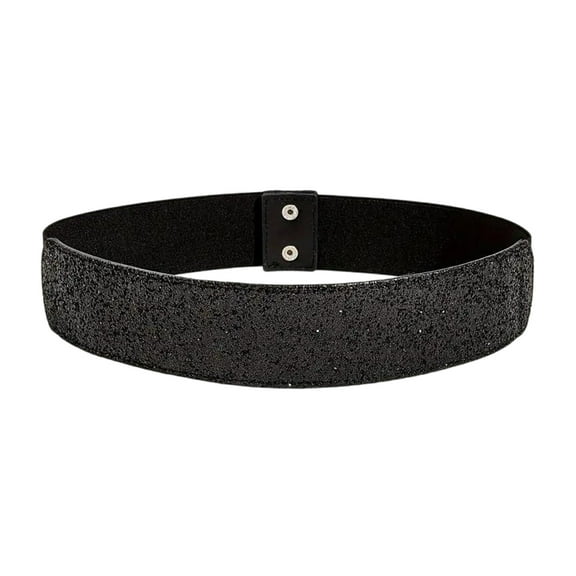 Yokua Modern Wide Waist Belt Jeans Decorative Punks Waistband Sequins Rock Belt