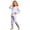 a36-Light Pink, variant on KPOPLK Kids Halloween Pajamas Long-Sleeve PJ Sets for Girls Cozy, Comfy, Funny Kids' Pajama Sets,Size 6-7 Years