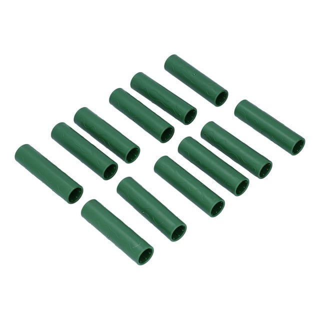 Accesorio de jardín, 12 piezas de estacas de jardín, soportes de conexión, conectores, estacas para plantas, rendimiento potente