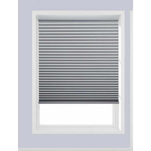 Linen Avenue Custom Cordless 71 W X 66 H Platinum Blackout Cellular Shade Walmart Com Walmart Com