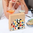 thumbnail image 3 of Yayeee Napkin Holder for Table Kitchen Paper Tissue Organization, Blue Geometric, 3 of 8